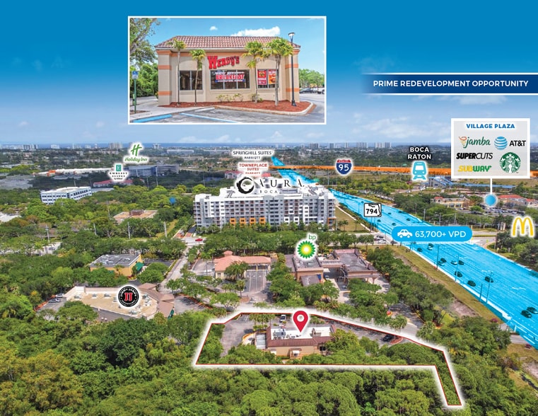 Primary Photo Of 831 W Yamato Rd, Boca Raton Freestanding For Sale