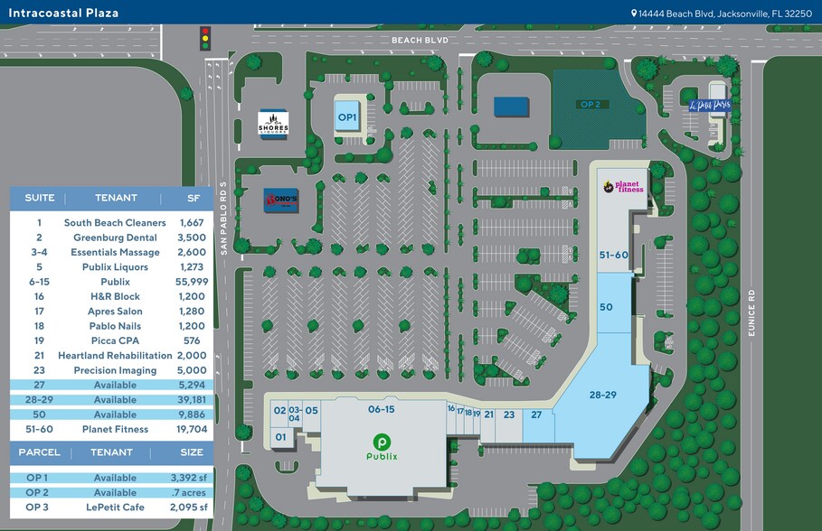 More Photos Of 14444 Beach Blvd, Jacksonville Unknown For Lease