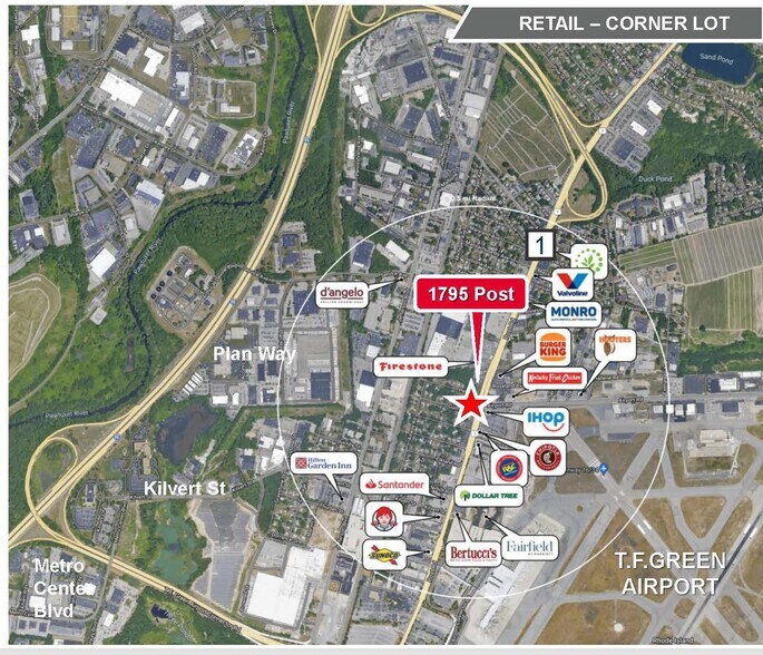 More Photos Of 1795 Post Rd, Warwick Land For Lease