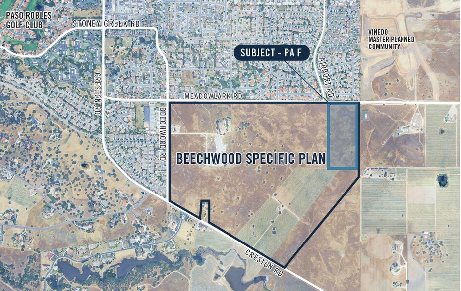 Primary Photo Of SE Corner Airport Rd and Meadowlark rd, Paso Robles Land For Sale