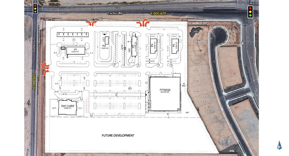 More Photos Of SEC Cactus Rd, Surprise General Retail For Lease