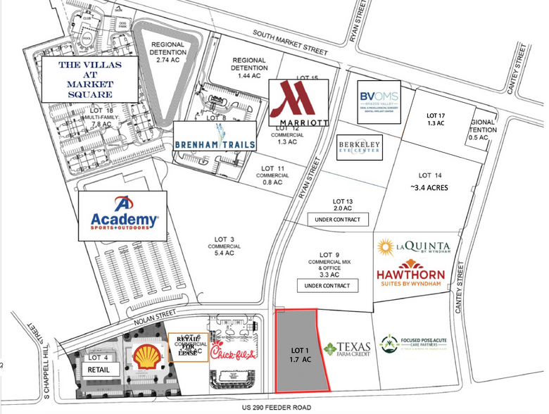 More Photos Of US Highway 290 East, Brenham Land For Lease