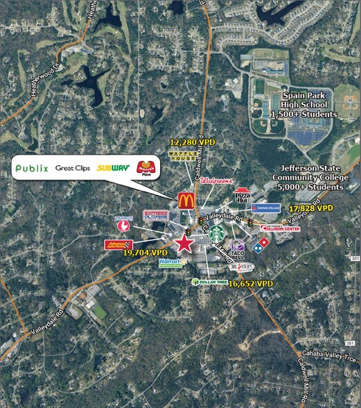 More Photos Of 2641 Valleydale Rd, Birmingham Bank For Lease