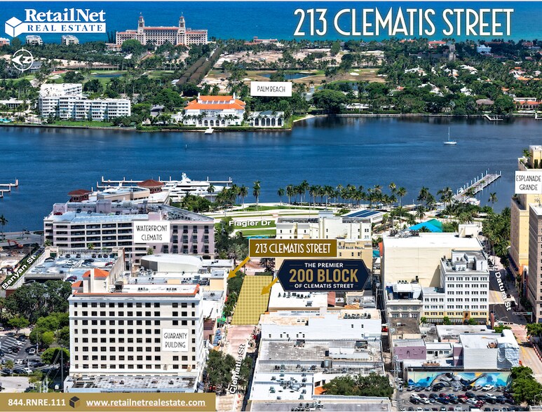 More Photos Of 213 Clematis St, West Palm Beach General Retail For Lease