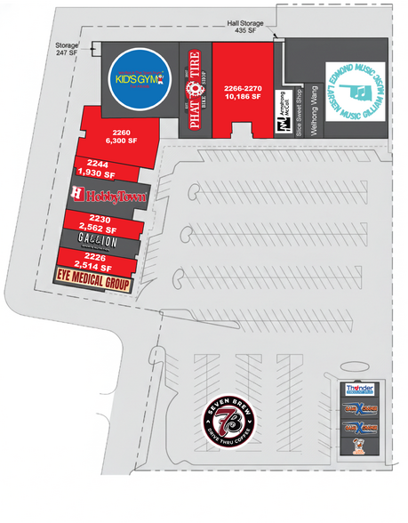 More Photos Of 2224-2300 W Main St, Norman Unknown For Lease