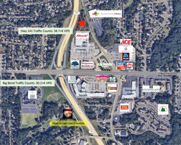 More Photos Of 1015 Meramec Station Road Rd, Twin Oaks Land For Sale