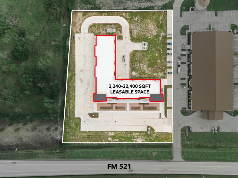 More Photos Of 7710 FM 521, Rosharon Storefront For Lease