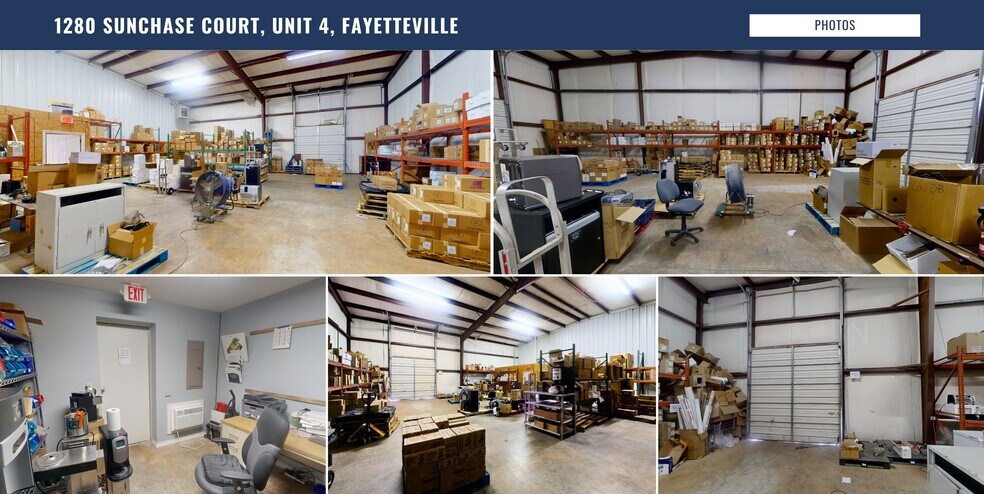 More Photos Of 1280 W Sunchase Ct, Fayetteville Warehouse For Lease