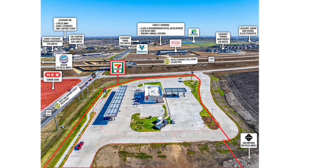 More Photos Of 2410 W San Antonio St, Lockhart Convenience Store For Sale