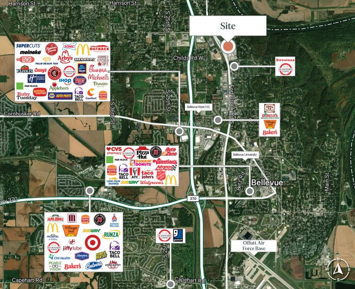 More Photos Of 1001 Fort Crook Rd N, Bellevue Flex For Lease