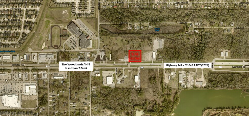 Primary Photo Of 10867 Highway 242, Conroe Land For Sale