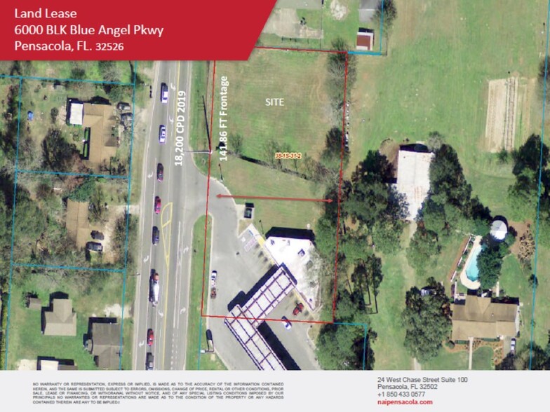 Primary Photo Of 6000 Blk N Blue Angel Pkwy, Pensacola Land For Lease