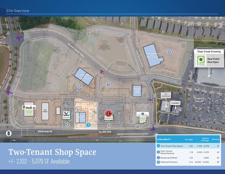 More Photos Of 12723 Albemarle Rd, Charlotte General Retail For Lease