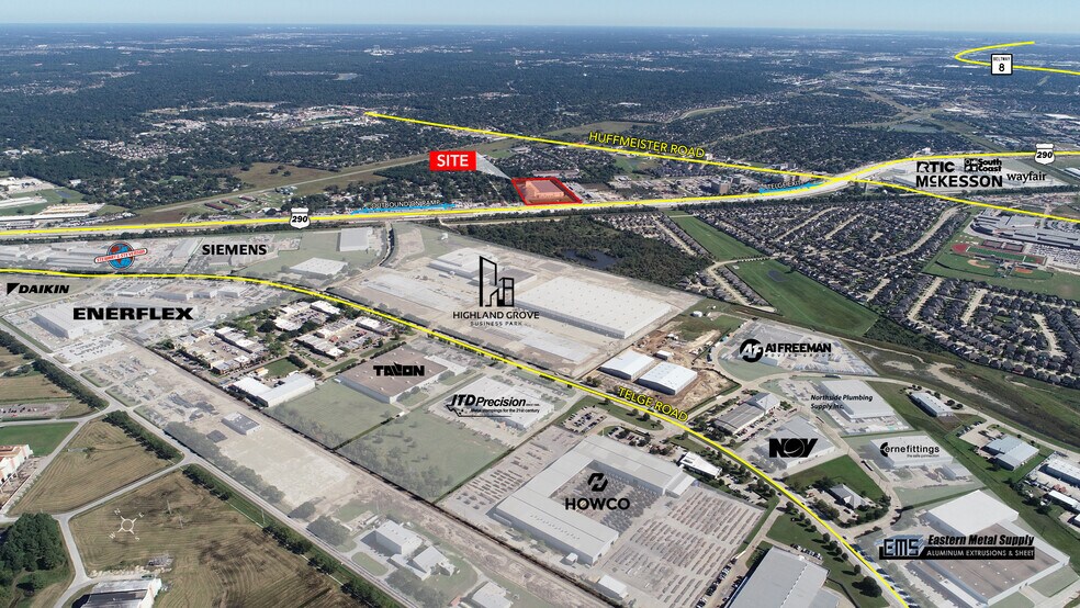 More Photos Of 21420 Northwest Fwy, Cypress Distribution For Lease
