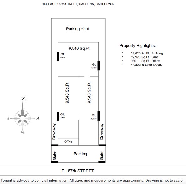 More Photos Of 141 E 157th St, Gardena Warehouse For Lease
