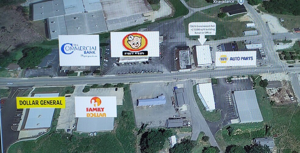 Primary Photo Of 734 N Greenwood Ave, Ware Shoals General Retail For Sale