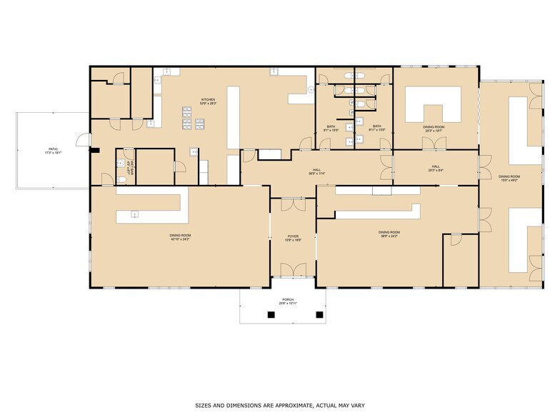 More Photos Of 629 N Highway 190, Covington Restaurant For Sale