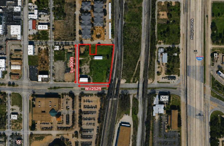 Primary Photo Of 301 E Rosedale St, Fort Worth Land For Sale