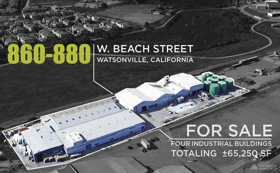 More Photos Of 860 W Beach Rd, Watsonville Warehouse For Sale