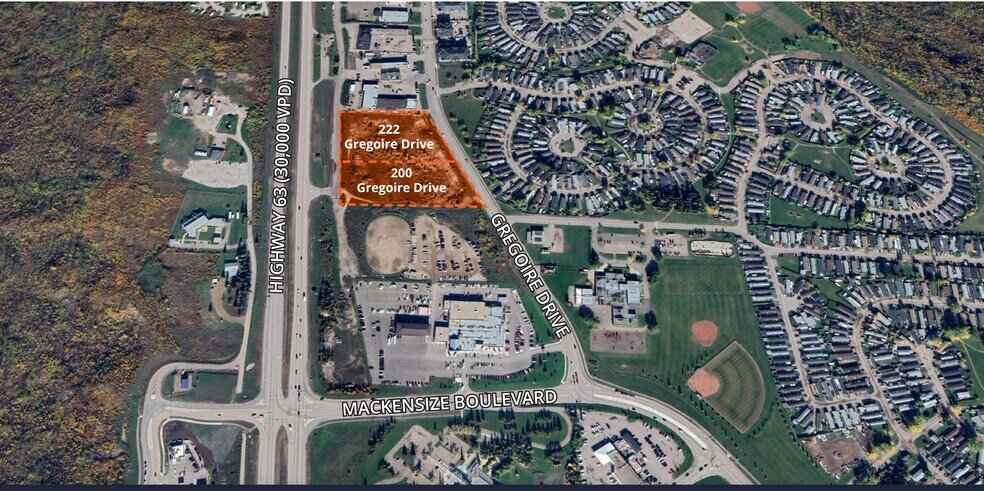 More Photos Of 200-222 Gregoire Dr, Fort McMurray Land For Sale
