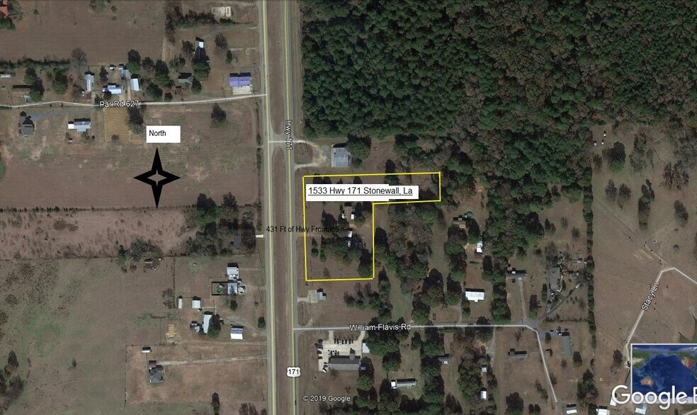 More Photos Of 1531 Highway 171, Stonewall Land For Sale