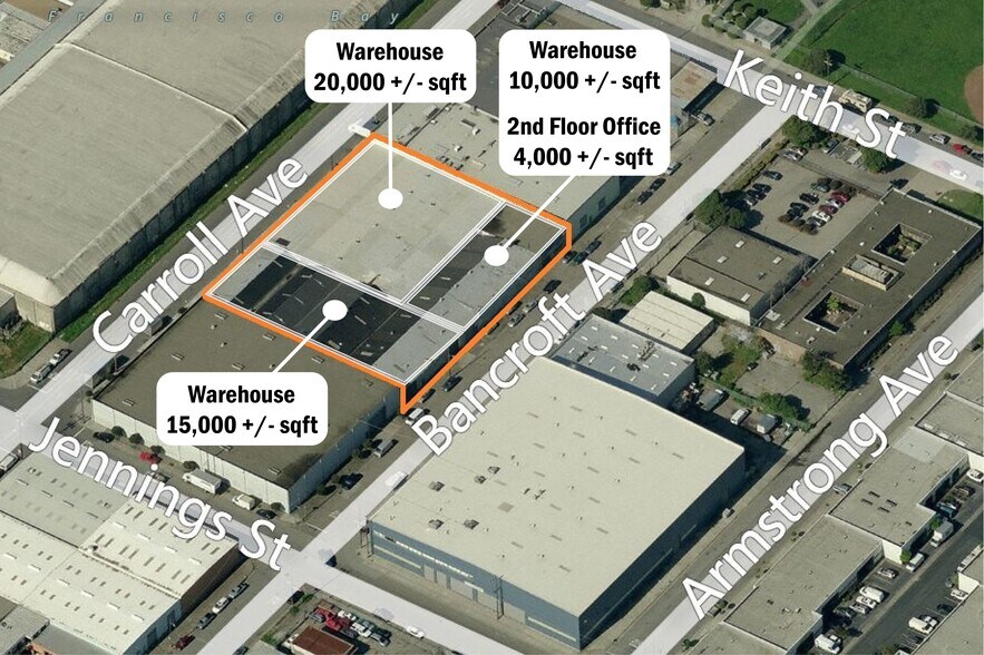 More Photos Of 1555 Carroll, San Francisco Warehouse For Lease