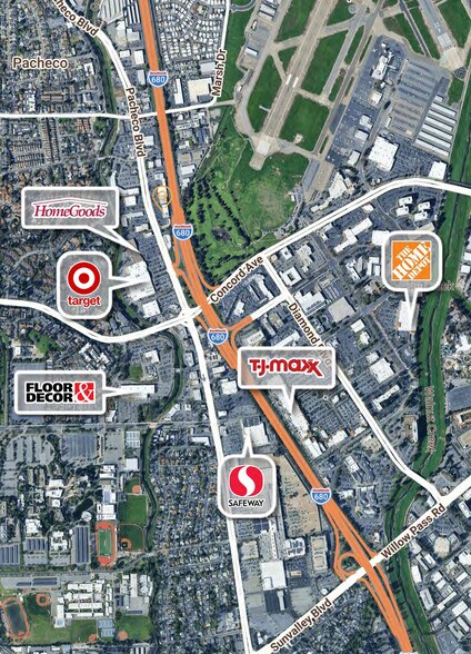 More Photos Of 545 Contra Costa Blvd, Pleasant Hill General Retail For Sale