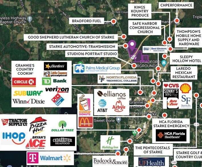 More Photos Of 301 Bypass, Starke Land For Sale