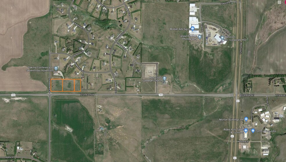 Primary Photo Of 7201 N Washington St NW, Bismarck Land For Sale