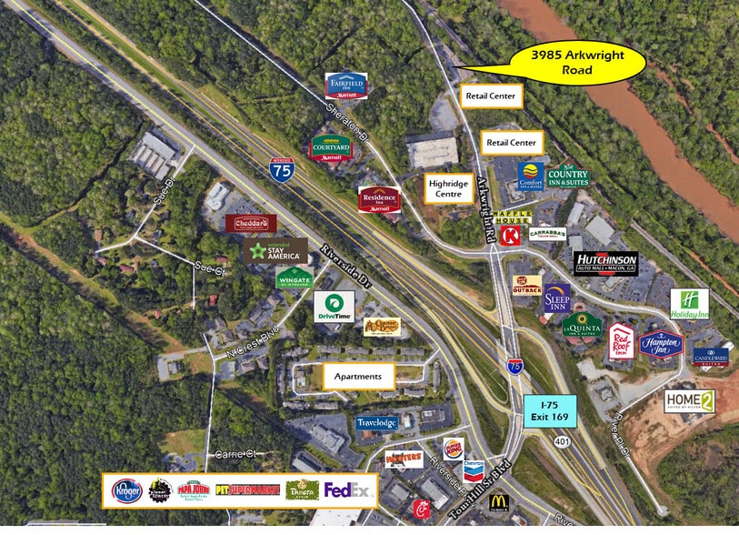 More Photos Of 3985 Arkwright Rd, Macon-Bibb Office For Sale