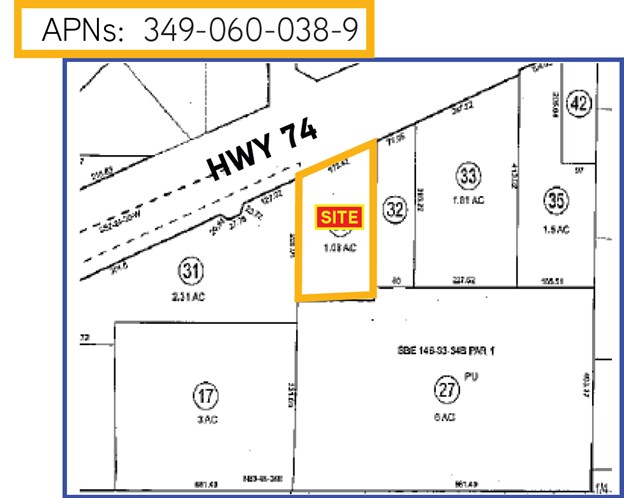More Photos Of NWC Hwy 74 & Hammack Ave, Perris Land For Lease