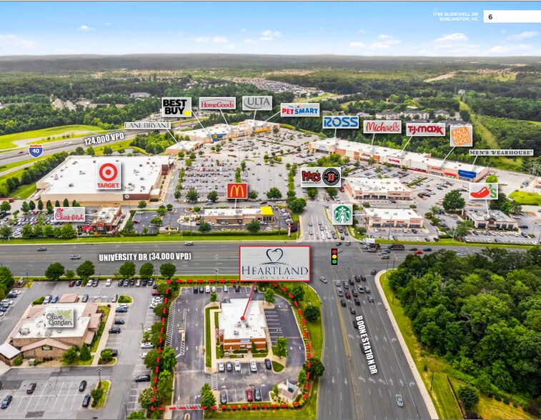 More Photos Of 1796 Glidewell Dr, Burlington Storefront For Sale