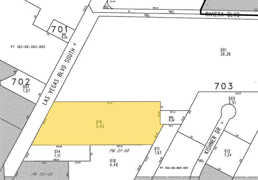 More Photos Of 2955 S Las Vegas Blvd, Las Vegas Land For Lease