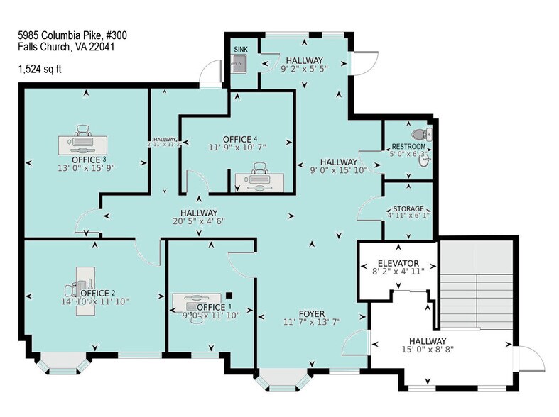 More Photos Of 5981-5985 Columbia Pike, Falls Church Medical For Sale