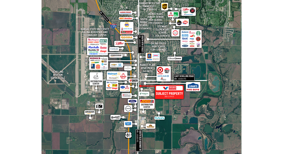 More Photos Of 3105 9th St, Salina General Retail For Sale