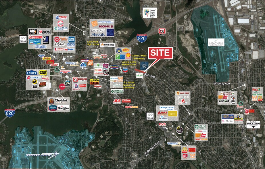 More Photos Of 5050 Azle Ave, Fort Worth Freestanding For Lease