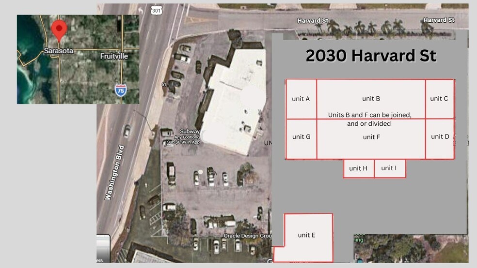 More Photos Of 2030-2046 Harvard St, Sarasota Showroom For Lease