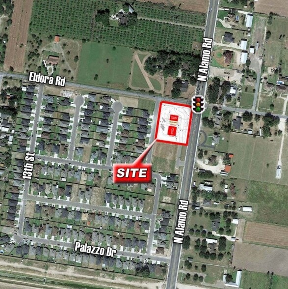 More Photos Of SWC of Alamo rd & Eldora Rd, Alamo Unknown For Lease