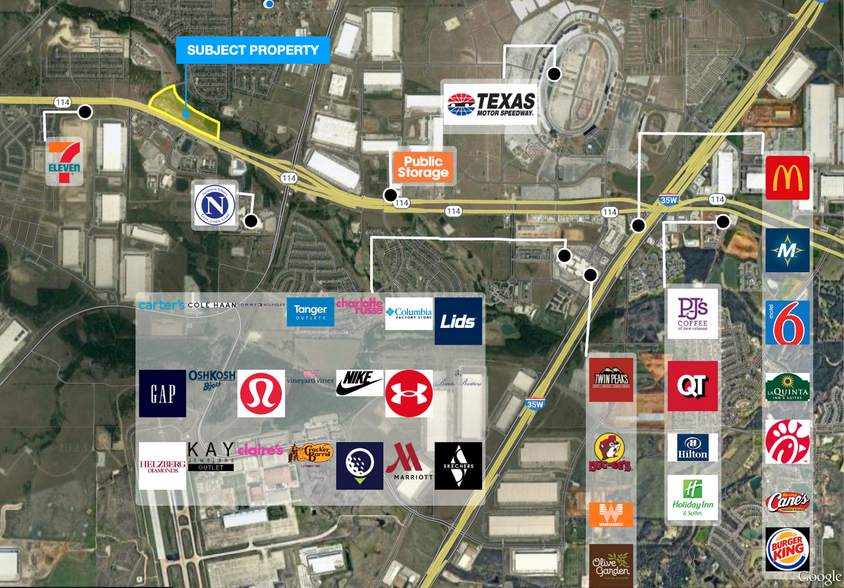 Primary Photo Of Highway 114 @ Texan Drive, Justin Land For Sale