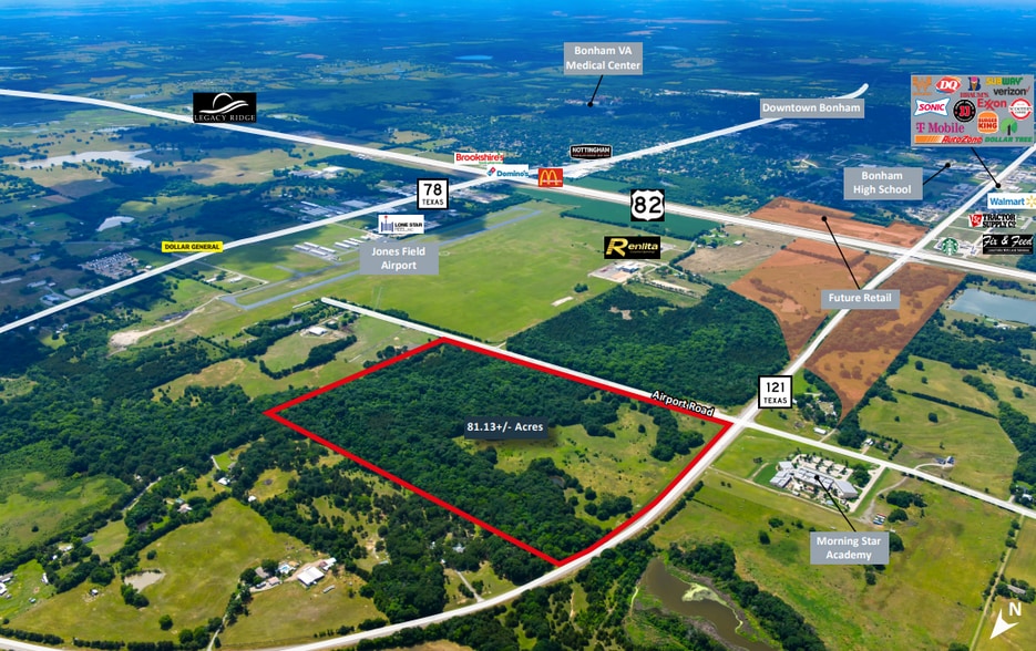 More Photos Of N State Highway 121, Bonham Land For Sale