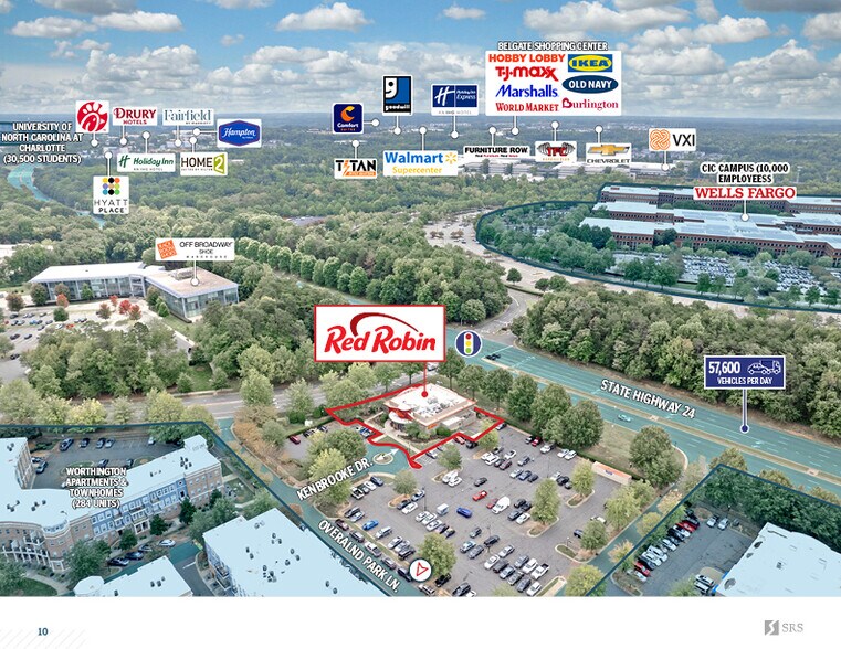 More Photos Of 8304 Kenbrooke Dr, Charlotte Freestanding For Sale