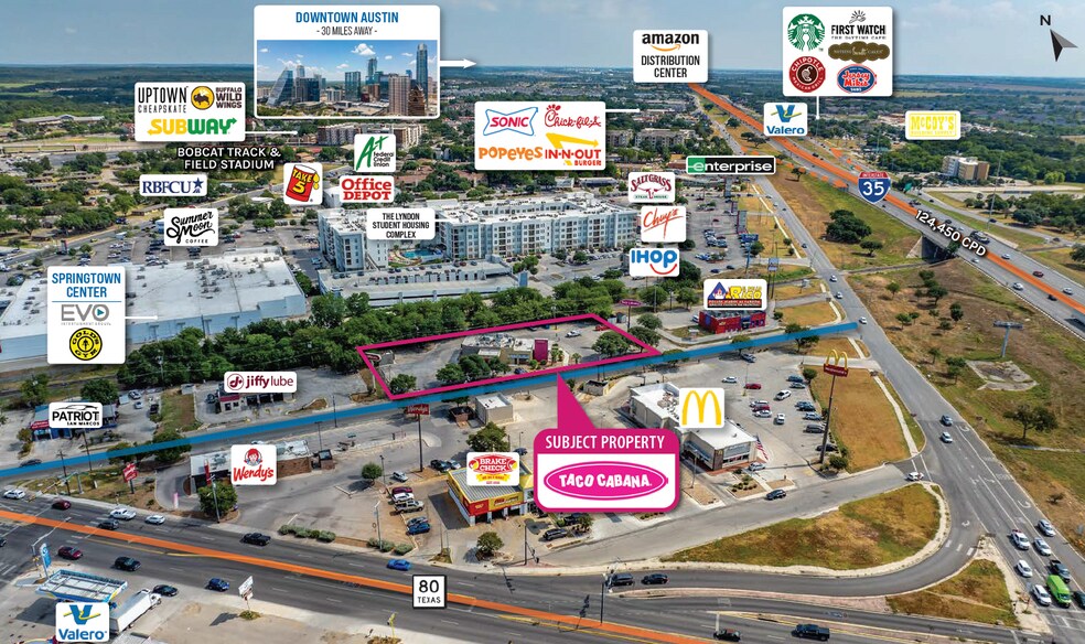 More Photos Of 135 Long St, San Marcos General Retail For Sale