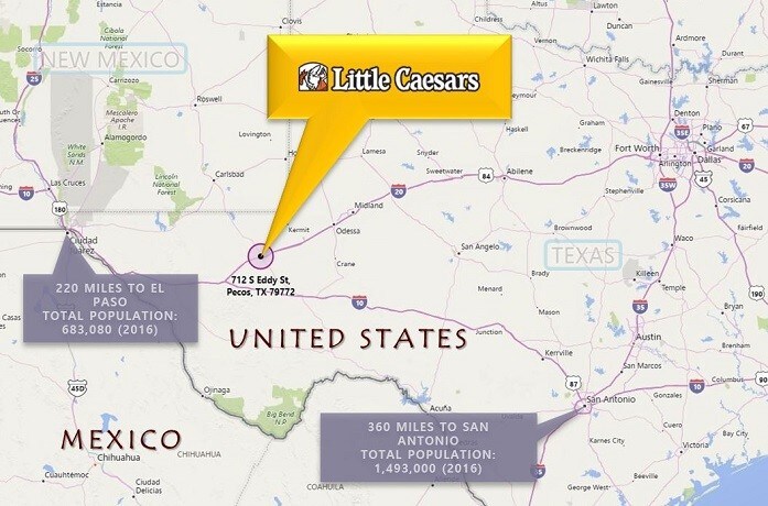 More Photos Of 712 S Eddy St, Pecos Fast Food For Lease