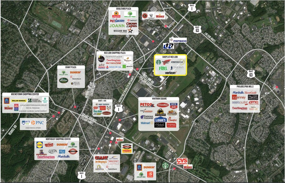 More Photos Of 10000-10090 Roosevelt Blvd, Philadelphia Unknown For Lease