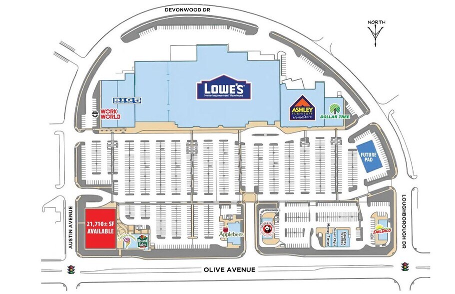 More Photos Of 1720 W Olive Ave, Merced Freestanding For Lease