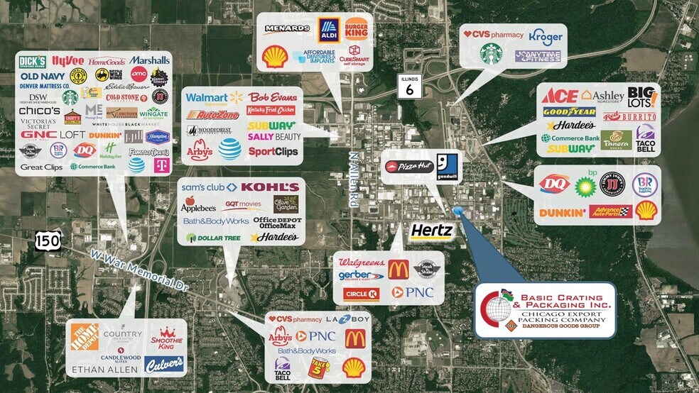 More Photos Of 7921 N Hale Ave, Peoria Warehouse For Sale