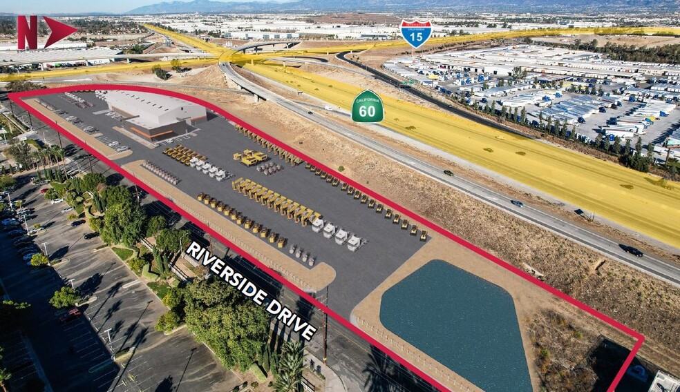 Primary Photo Of Riverside Dr, Mira Loma Land For Sale