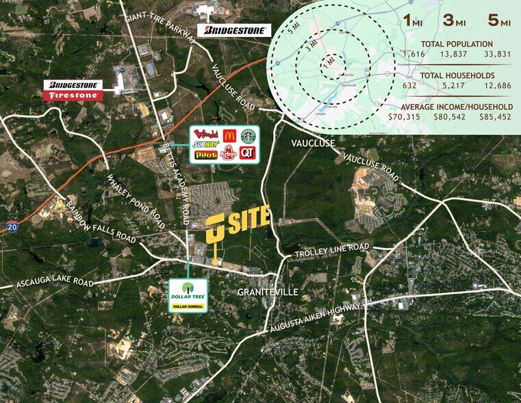 More Photos Of 358 Ascauga Lake Rd, Graniteville Distribution For Lease