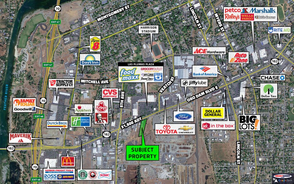 Primary Photo Of 1121 Oro Dam Blvd E, Oroville General Retail For Sale