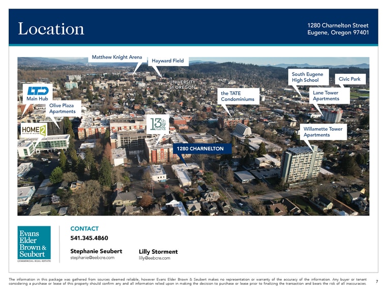 More Photos Of 1280 Charnelton St, Eugene Storefront Retail Office For Lease